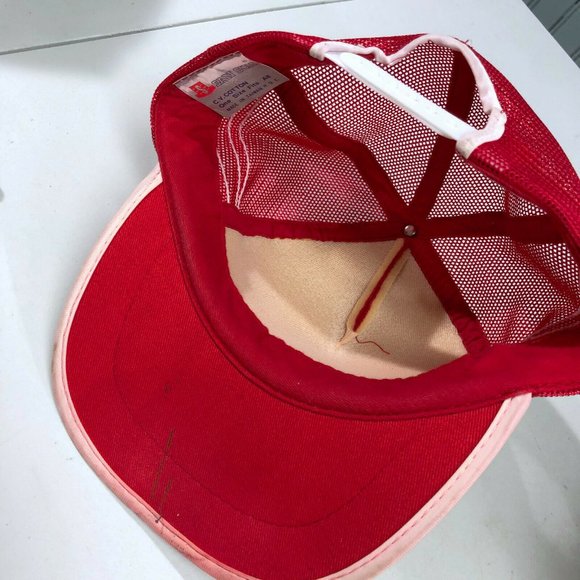 Vintage Budweiser Beer Striped Snapback Hat - Picture 4 of 5